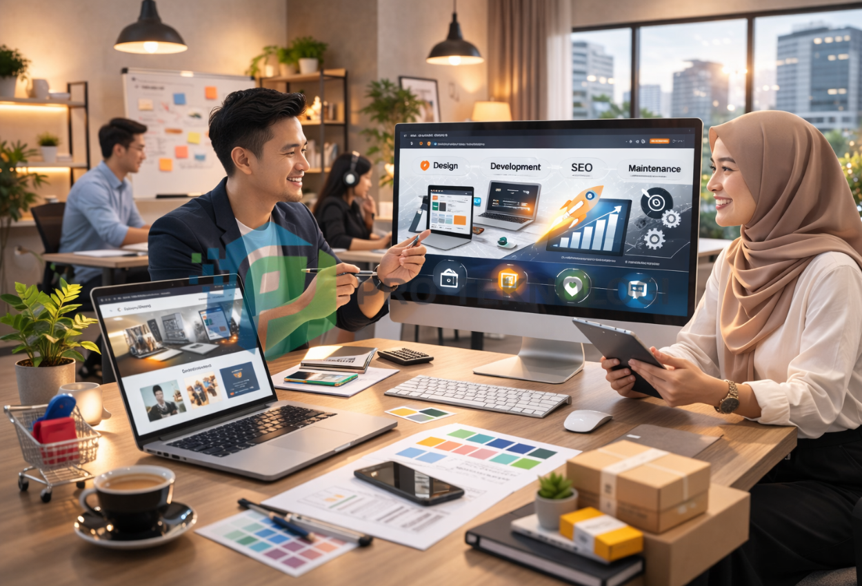 Paket Jasa Website Depok: Semua Layanan dari Desain hingga Maintenance